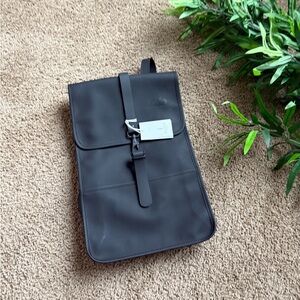Rains Black Men's Backpack Brand New